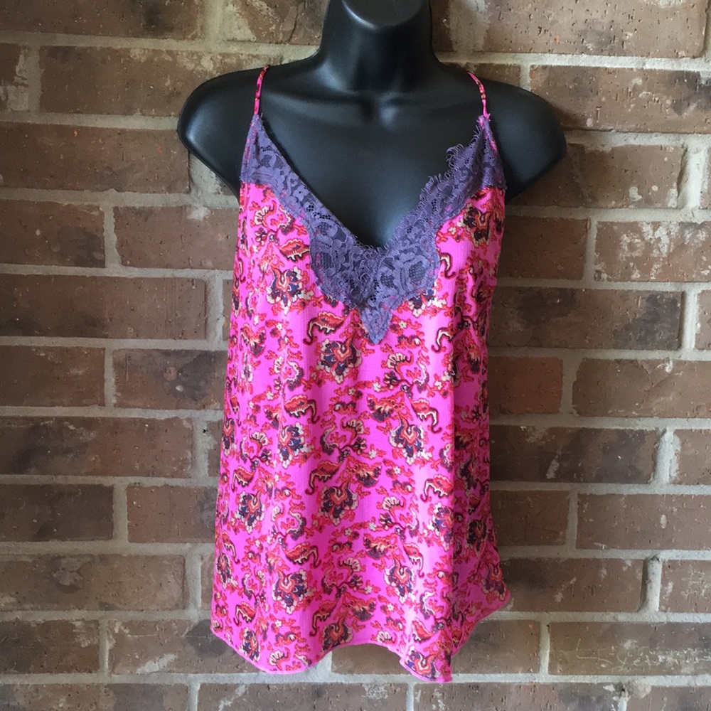 Flowy pink Free People blouse